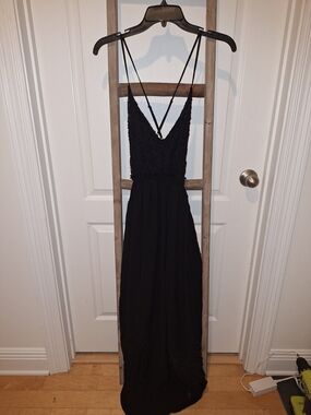 forever 21 off shoulder maxi dress Forever 21 Pink Off-the-Shoulder Maxi Dress XSmall / XS